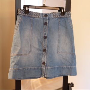 Joie denim skirt